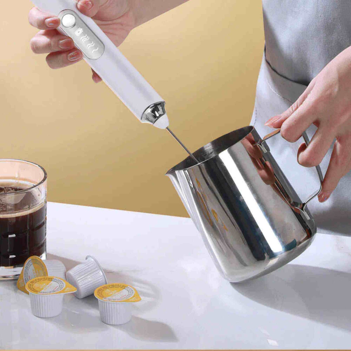 USB Handheld Frother and Whisk