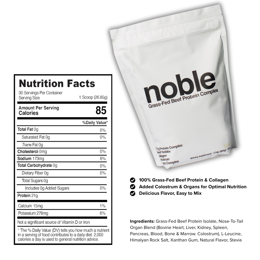 Noble All-in-One Protein- Vanilla (DRAFT)