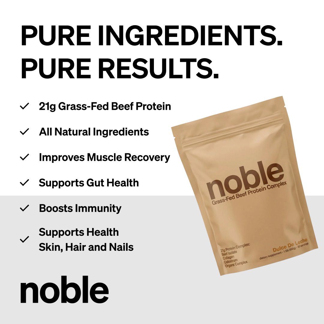 Noble All-in-One Protein: Dulce de Leche