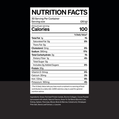 Noble All-in-One Protein: Chocolate