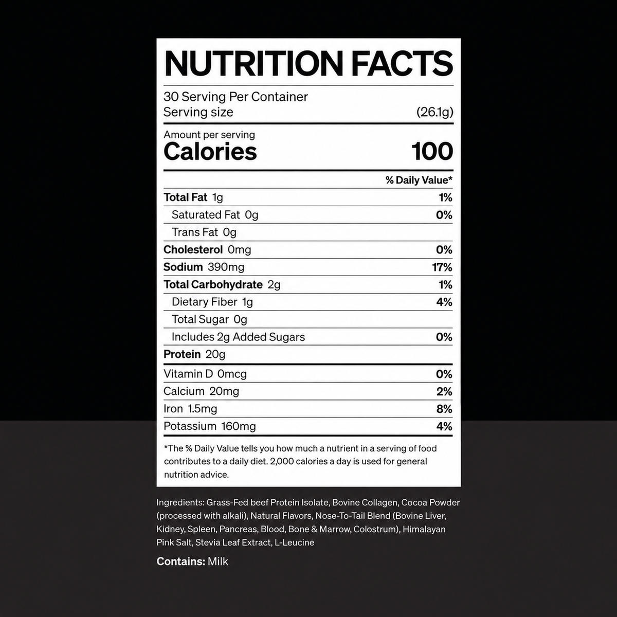 Noble All-in-One Protein: Chocolate