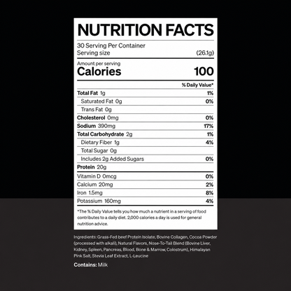 Noble All-in-One Protein: Chocolate