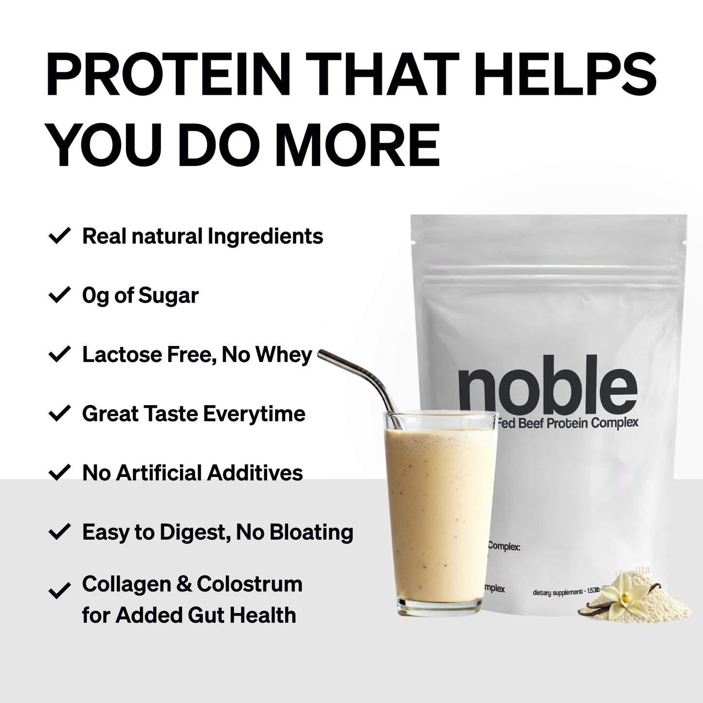 Noble All-in-One Protein: Vanilla
