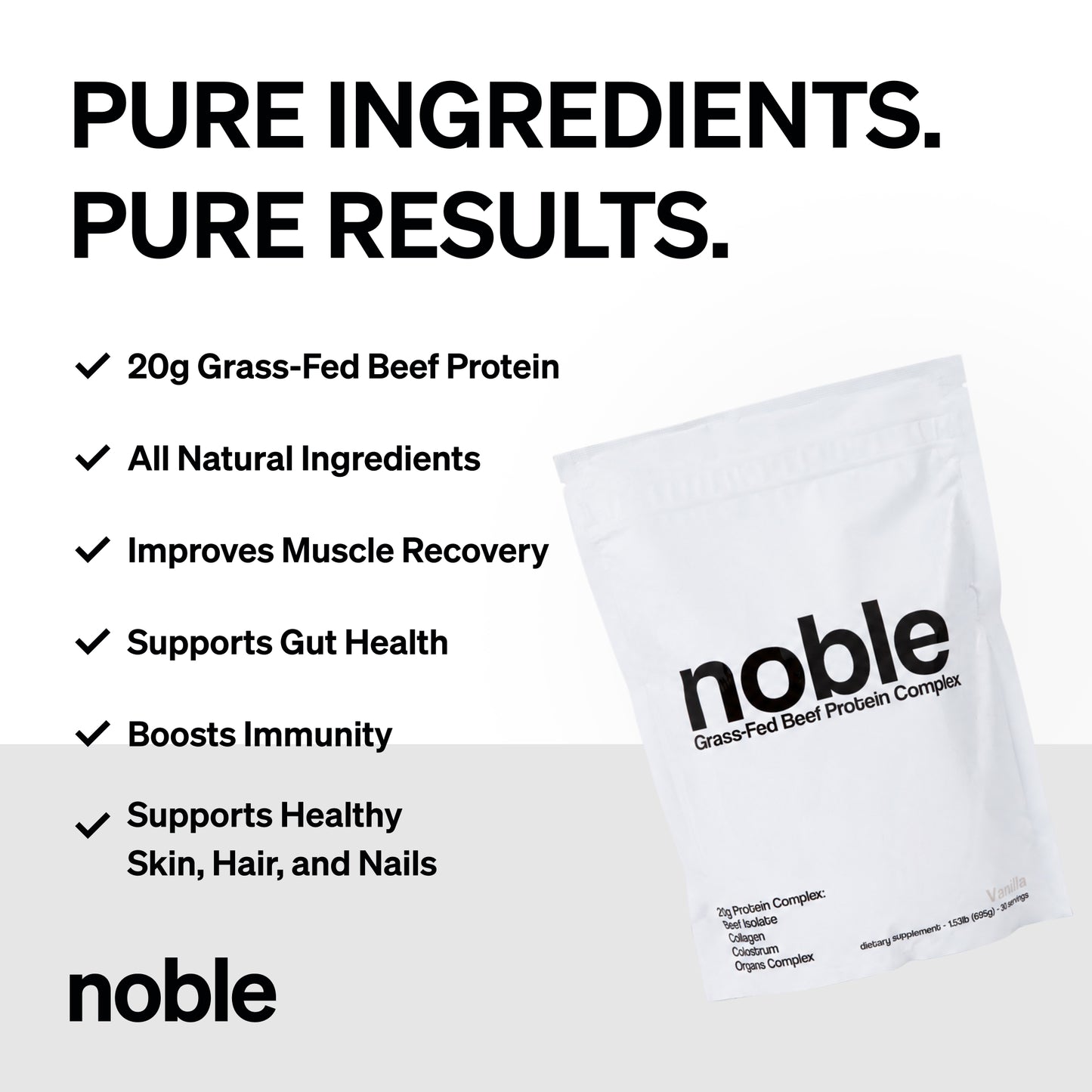 Noble All-in-One Protein: Vanilla