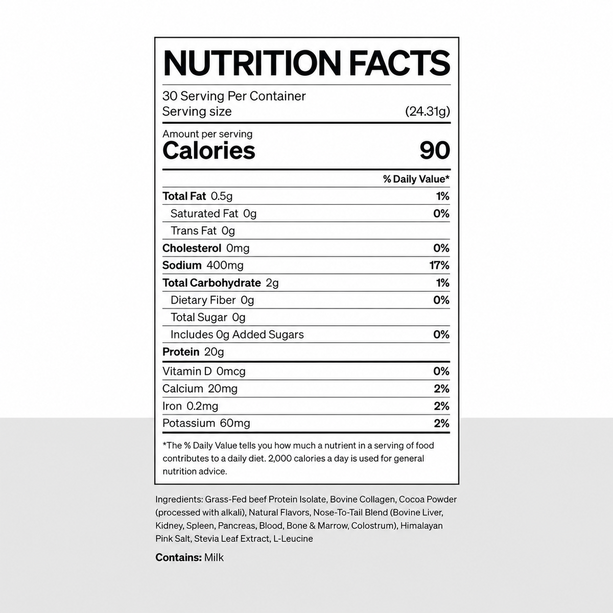 Noble All-in-One Protein: Vanilla