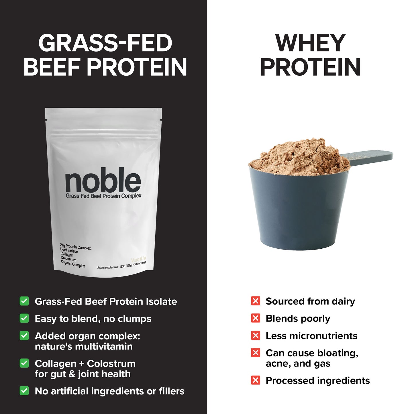 Noble All-in-One Protein: Vanilla