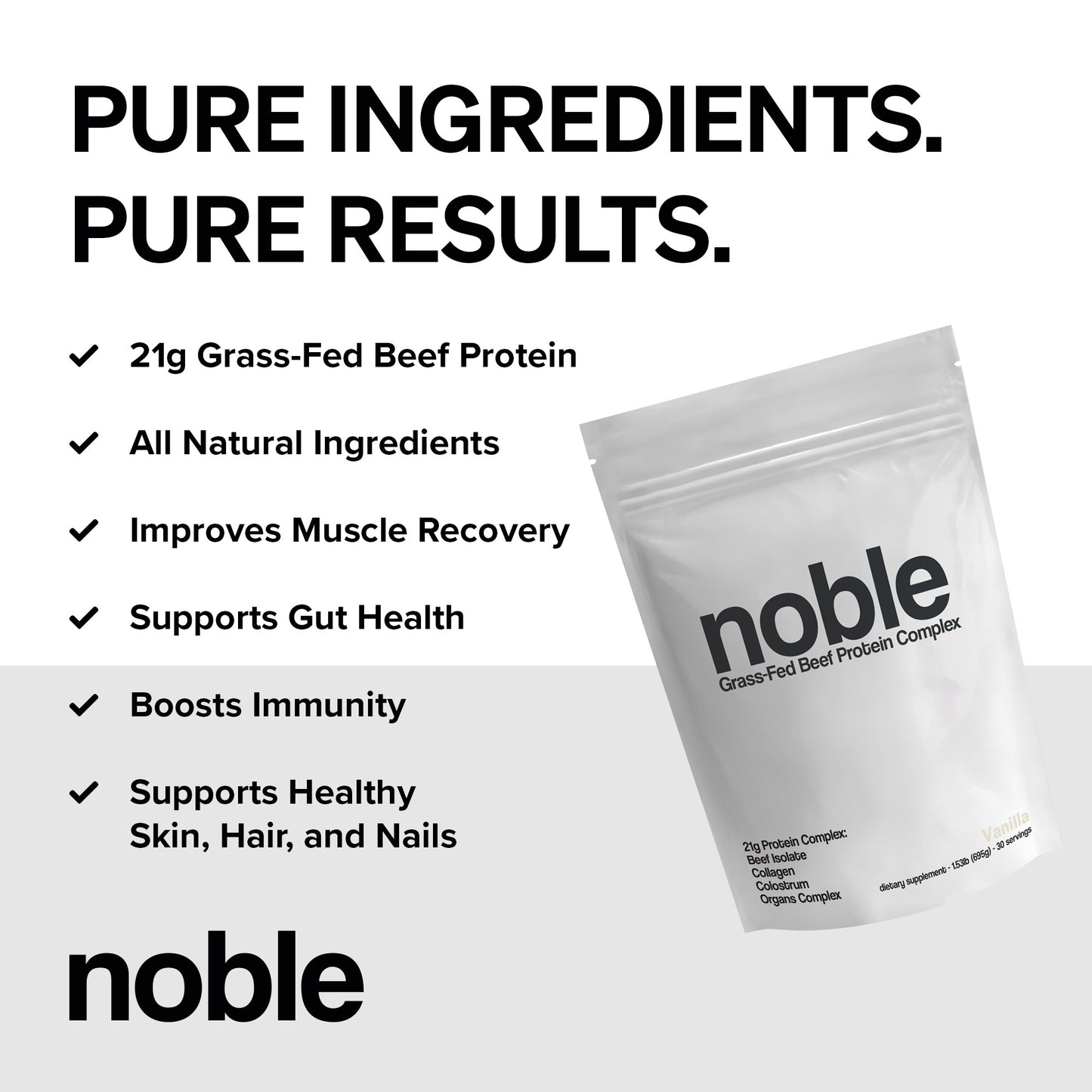 Noble All-in-One Protein: Vanilla