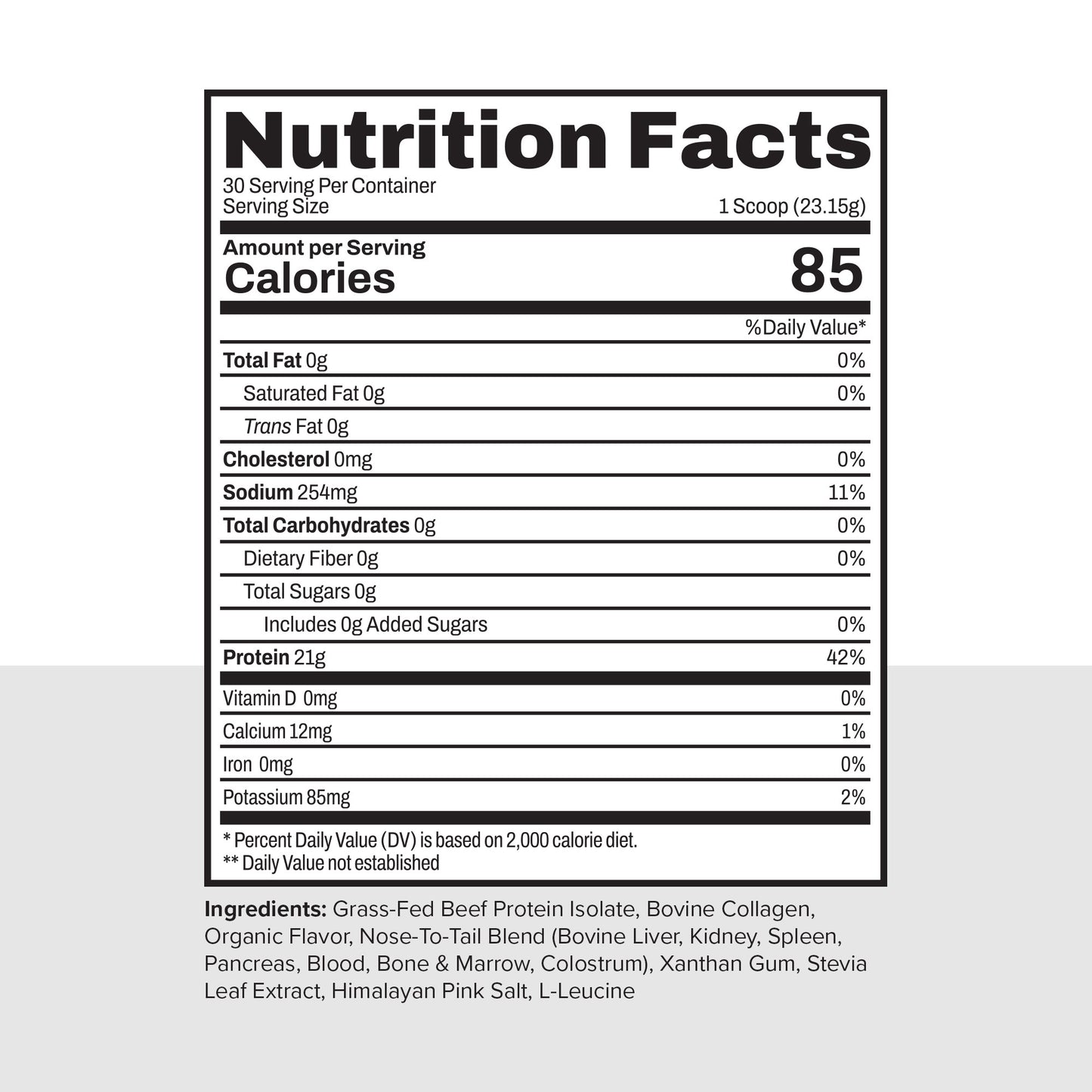 Noble All-in-One Protein: Vanilla